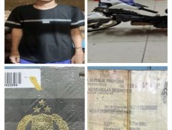 Sat Reskrim Polres Banyuasin Ungkap Kasus Pencurian Motor, Tersangka beserta Barang Bukti Berhasil Diamankan