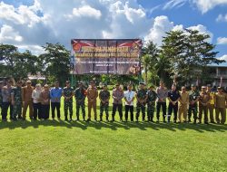 Kapolres Lhokseumawe Hadiri Pembukaan TMMD ke-124 di Simpang Keuramat