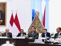 Presiden Prabowo Subianto Menerima Kunjungan Kehormatan Tokoh Filantropi Dunia Sekaligus Pendiri Gates Foundation, Bill Gates di Istana Merdeka
