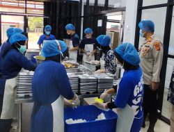 Kapolsek Rambutan Melakukan Monitoring & Mitigasi SPPG di Desa Sungai Pinang