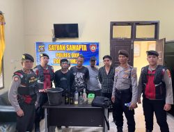 Satgas Preemtif Ops Sikat I Musi 2025 Ditbinmas Polda Sumsel Gelar Binluh di Pasar KM 5 Palembang