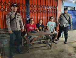 Laksanakan Patroli Pada Malam Hari, Ini Yang di Sampaikan Polisi