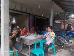Polisi Sambangi Warga Dusun Senunuk, Tekan Aksi Premanisme Sejak Dini