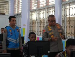 Kapolda Papua Barat Tinjau Langsung Tes CAT Bintara Polri 2025, Pastikan Seleksi Bersih dan Transparan