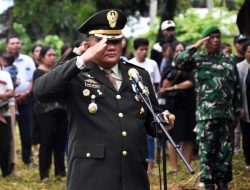 Upacara Militer Menghantarkan SERMA (PURN) HENDRIK KAPRESSI ke Peristirahatan Terakhir