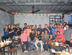 Satgas Humas Operasi Damai Cartenz Jalin Silaturahmi Bersama Wartawan di Mimika