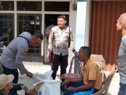 Personil Polsek Mempawah Hulu Sambangi Warga Karangan, Sampaikan Himbauan Kamtibmas