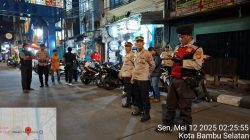 Operasi Brantas Jaya Cegah Tawuran dan Kejahatan Jalanan, Polsek Palmerah Gencarkan Patroli di Titik Rawan