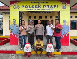 Polresta Manokwari Melalui Polsek Prafi Berhasil Ungkap Kasus Pencurian Tangki Mist Blower Crown, Satu Pelaku Diamankan