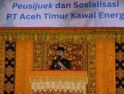 Bupati Al-Farlaky Resmikan Operasional PT Kaway di Blok Peureulak