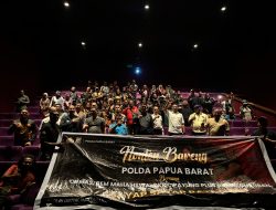 Polda Papua Barat Gelar Nonton Bersama Film “Sayap Sayap Patah 2” Bersama Organisasi Masyarakat di Manokwari