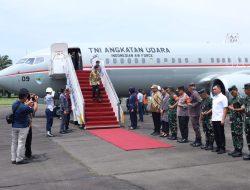 Wapres RI Gibran Rakabuming Raka Tiba di Medan, Disambut Pangdam I/BB dan Forkopimda Sumut