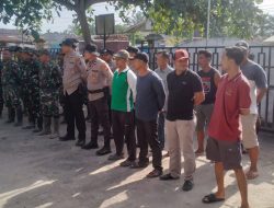 TMMD ke-124 Kodim 0320 Dumai Sasar Kebersihan Lingkungan, Pasar Minggu Bukit Kayu Kapur Bersih Bersama TNI dan Warga
