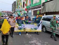 Serda Ichsan, Takkan Kendur Walau Hari Libur, Setia Amankan Jalan Sehat Milad IIM ke-46