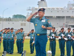 Pangkoarmada III Pimpin Upacara Bendera, Kasal Tekankan Profesionalisme dan Loyalitas Prajurit