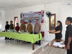 Bhabinkamtibmas Hadiri Musdesus Pembentukan Koperasi di Desa Saham