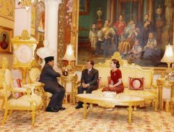 Presiden Prabowo Subianto Melangsungkan Pertemuan Resmi dengan Raja Thailand