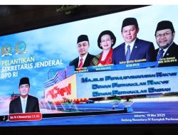 Solidaritas antar Lembaga: Sestama BNN RI Hadiri Pelantikan Sekjen DPD RI yang Baru
