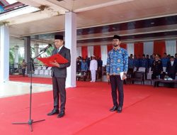 Jadi Pembina Upacara Peringatan Harkitnas Ke 117, Wakil Bupati Aceh Timur Bacakan Sambutan Menteri Komunikasi dan Digital RI