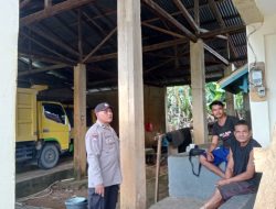 Patroli Siang Polsek Meranti Pantau Pasar Cegah Aksi Premanisme