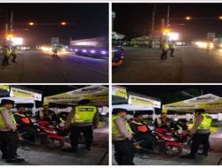Polres OKU Gelar KRYD Lakukan Patroli Skala Besar untuk Antisipasi Tindak Kriminalitas di wilayah Hukum OKU