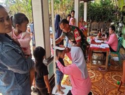 Babinsa Pohgajih Dan Posyandu Melati Bersatu Padu Untuk Balita Sehat Bebas Stunting