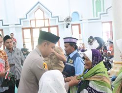 Pelepasan Jamaah Haji Mesuji 2025, Kapolres Ucapkan Doa dan Kerahkan 51 Personel Pengamanan