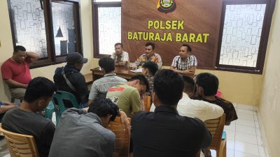 Polsek Baturaja Barat Lakukan Pembinaan kepada Pemuda yang Diduga Terlibat Pungli di Kelurahan Batu Kuning