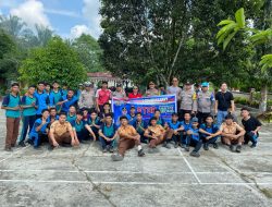 Polsek Sengah Temila Gelar Razia Knalpot Brong di SMAN 1 Sengah Temila, Puluhan Pelajar Tertibkan Kendaraan