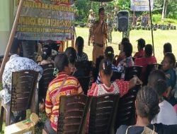 TMMD Ke-124 Kodim 1802/Sorong Gelar Penyuluhan Pendidikan Untuk Masyarakat Yeflio