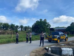 Patroli Pasca Balala: Polres Landak Pantau Situasi Keamanan di Ngabang