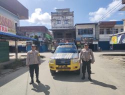 Walau Dalam Kondisi Sepi Patroli Polsek Ngabang Tetap Harus Dilaksanakan