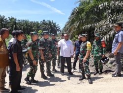 Tinjau Langsung Progres TMMD ke-124 di Dumai, Tim Wasev TNI AD Puji Sinergi di Bukit Kayu Kapur