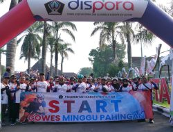 Pada Badan yang Sehat Terdapat Jiwa Yang Kuat, Dandim 0808 Gowes Minggu Pahingan Bersama Bupati Blitar