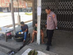 Libur Bukan Penghalang: Polsek Mandor Patroli Jaga Keamanan Warga