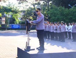 Pimpin Apel Gabungan Polda Maluku, Kabid Humas: Setiap Personel Polri Mengemban Fungsi Kehumasan