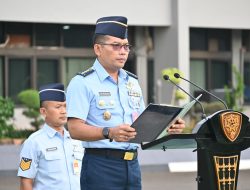 Cinta NKRI, Koops Udara I Laksanakan Upacara Bendera