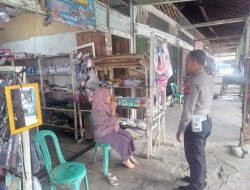 Cegah Premanisme, Polisi Sambangi Warga dan Pedagang di Seputaran Wilayah Hukumnya