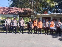 Penutupan Bulan Maria Polsek Menyuke Lakukan Pengamanan