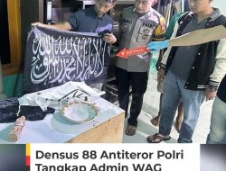 Densus 88 Antiteror Polri Tangkap Admin WAG Terorisme Terafilisiasi ISIS