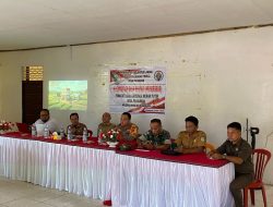 Kapolsek Sengah Temila Hadiri Musyawarah Desa Khusus Pembentukan Koperasi Merah Putih Pahauman