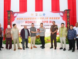 Wakil Ketua Komisi III beserta Rombongan Kunjungi Polda Maluku