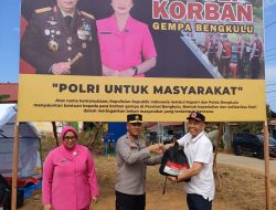 Kapolri Kirim Bantuan 5.000 Paket Sembako untuk Korban Gempa Bumi di Bengkulu