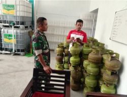 Babinsa Serengan Monitoring dan Pantau Penyaluran Gas LPG 3 Kg