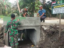 Jalur Utama Kembali Terbuka, Warga Bukit Kayu Kapur Apresiasi TMMD ke-124 Kodim 0320/Dumai