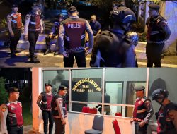 Polres OKU Gelar Patroli Malam Ciptakan Situasi Kondusif