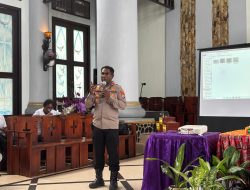 Kapolres Maybrat Tekankan Bahaya Narkoba kepada Pemuda GKI Ayamaru