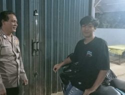 Patroli Malam, Polisi Sambangi Warga Demi Ciptakan Rasa Aman
