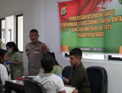 177 Calon Polisi Ikuti Tes Kesehatan Tahap II di Polda Papua Barat