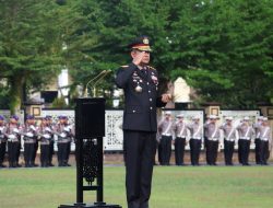 Kapolda Kalbar Pimpin Upacara Peringatan Hari Lahir Pancasila ke-80 di Lapangan Jananuraga